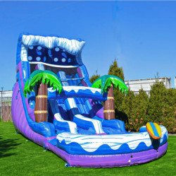 17' Surf Beach Dual-lane Waterslide