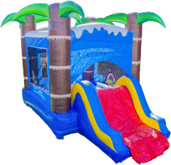Ocean Shark Bounce House Combo