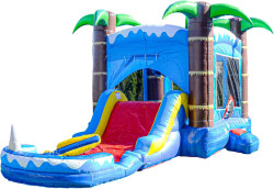 Ocean Shark Bounce House Combo