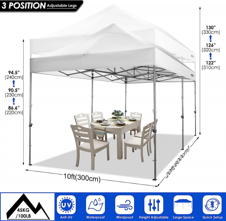 10x20 Gazebo Tent 149.99 ($250 minimum Ticket Order)